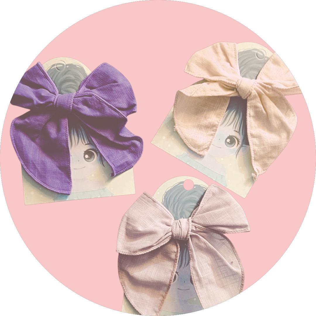 Kids4trendy - Vendita all'ingrosso Fiocco per capelli - Bambini - Fiocchi per capelli in cotone11