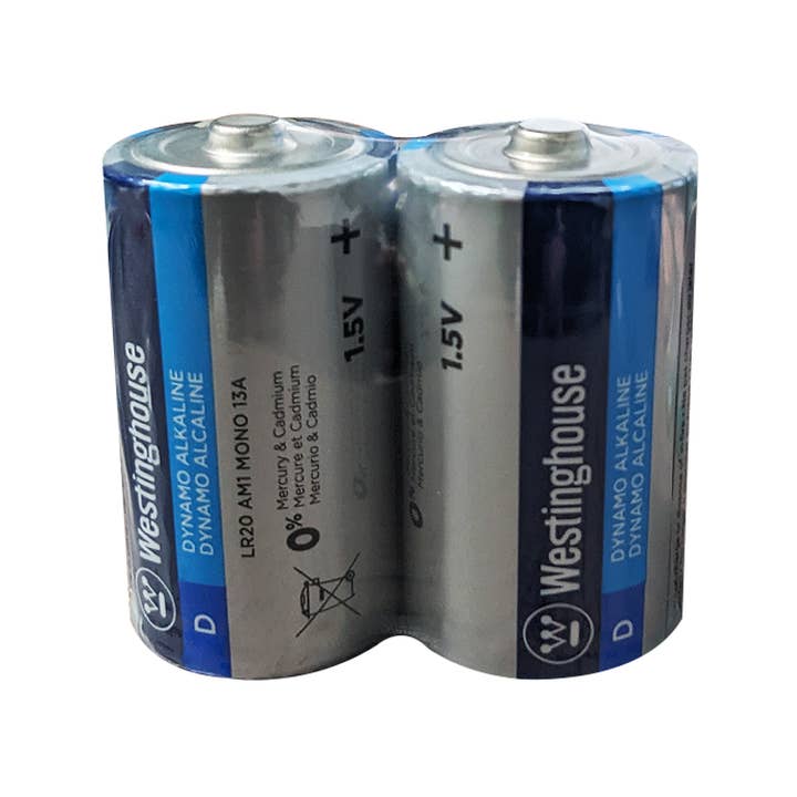 Westinghouse Battery - Vente Chargeurs portables - Westinghouse D Dynamo Alkaline Shrink Lot de 21