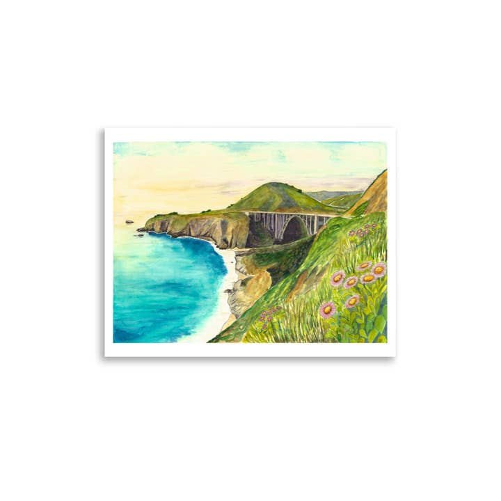 Follow the Sun - Wholesale Art Print - "Bixby Bridge" Art Print