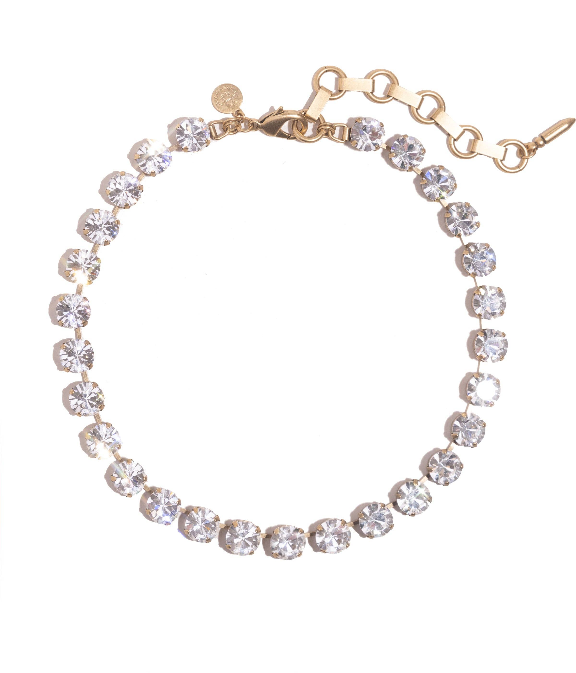 Loren Hope - Wholesale Link & Chain Necklace - Kaylee Necklace in Crystal0