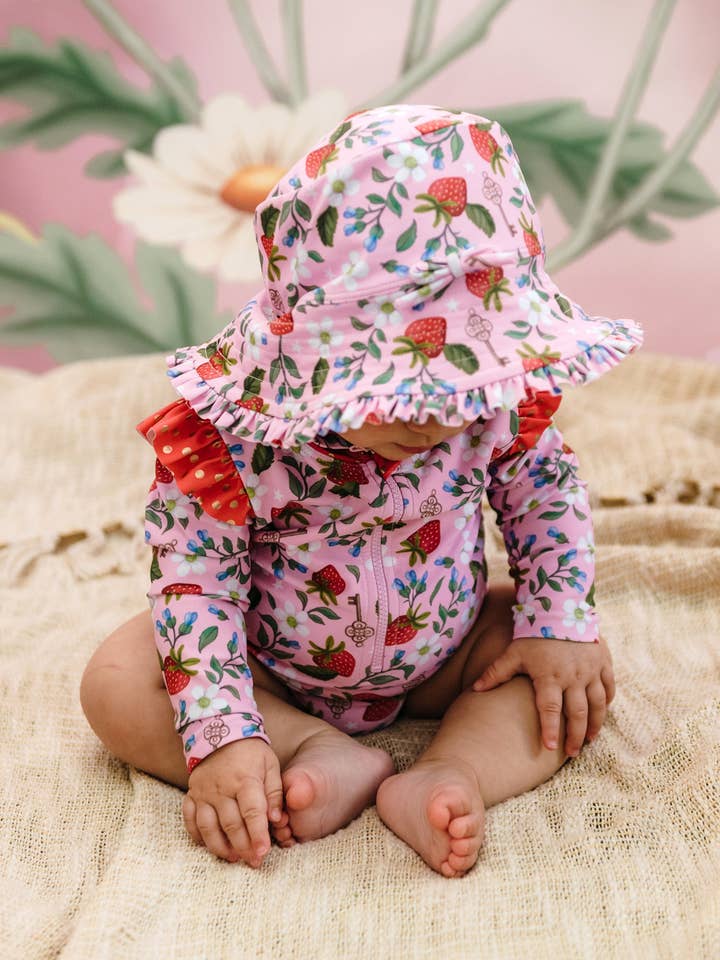 All my Hearts' Solis Swim Hat - Pink for wholesale on Faire0