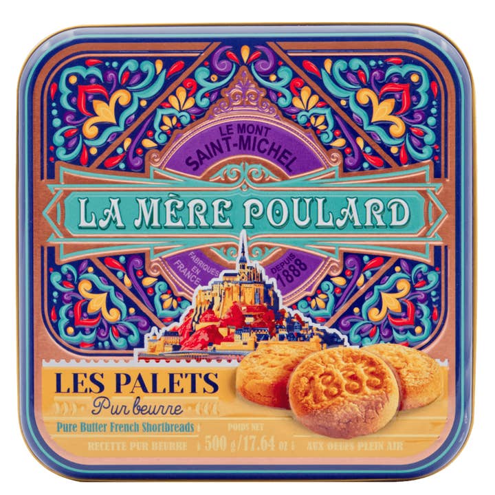 Biscuiterie La Mère Poulard - Wholesale Cookie - MYTHICAL BOX OF BISCUITS 500G2