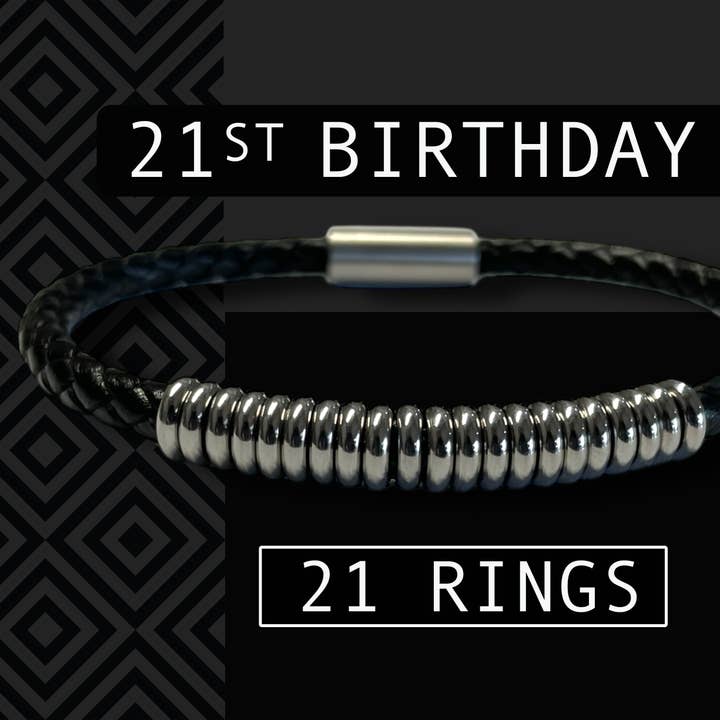 21st Birthday Bracelet for wholesale by Instinct UK