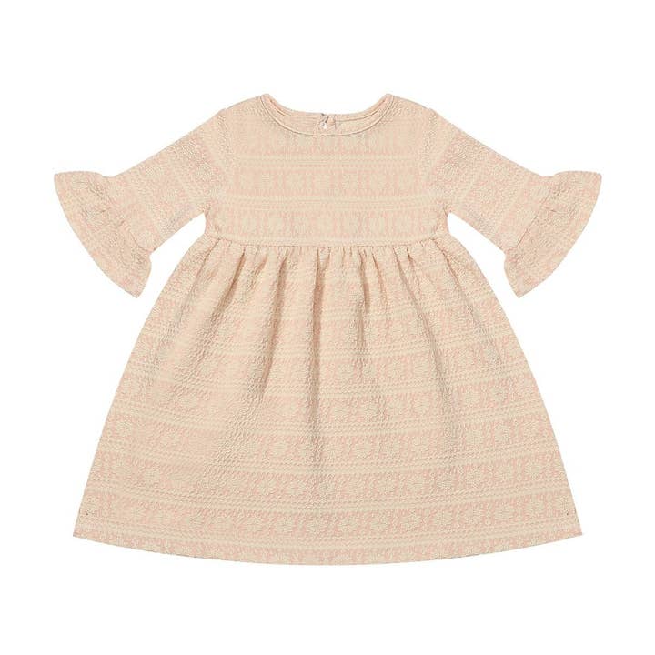 Paige Dress in Pink Snowflake for wholesale by Vignette