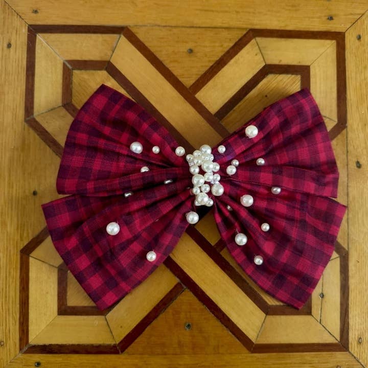 Horquilla de Tela, Cuadros de Bayas para venta al por mayor de Ooh! La, La! Couture