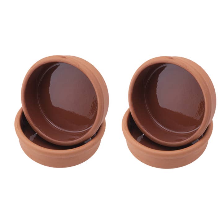 Ensemble de 4 bols en argile émaillée à la main pour cuisine, 5,9 « x 1,9" pour la vente par Hakan