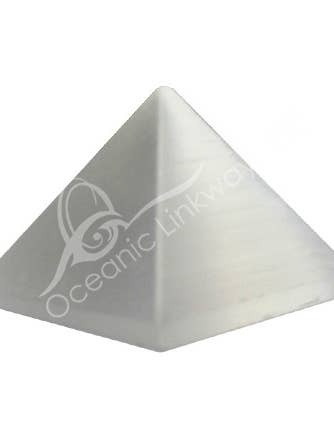 PYRAMID - SELENITE 1.75" (PC) for wholesale by Oceanic Linkways Inc