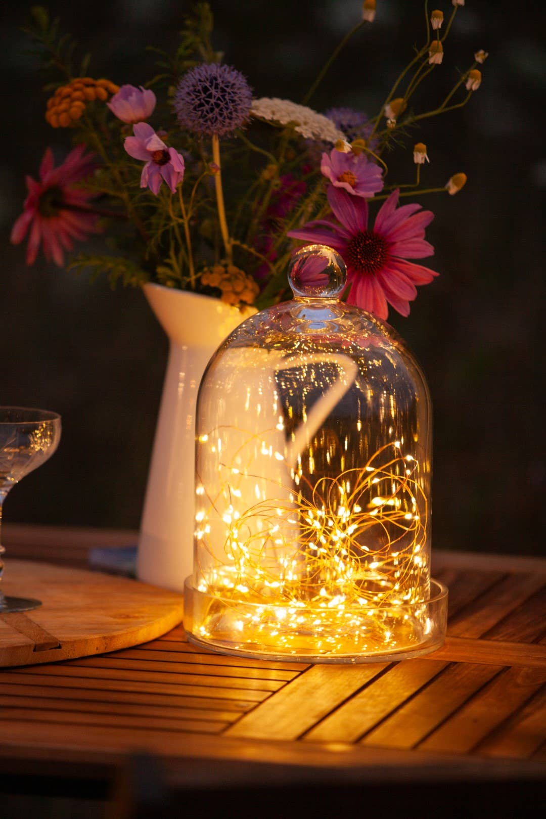 Allsop Home & Garden - Wholesale String lights - *NEW* Moondrop Rechargeable 5.25"x5.3" Tea Lantern