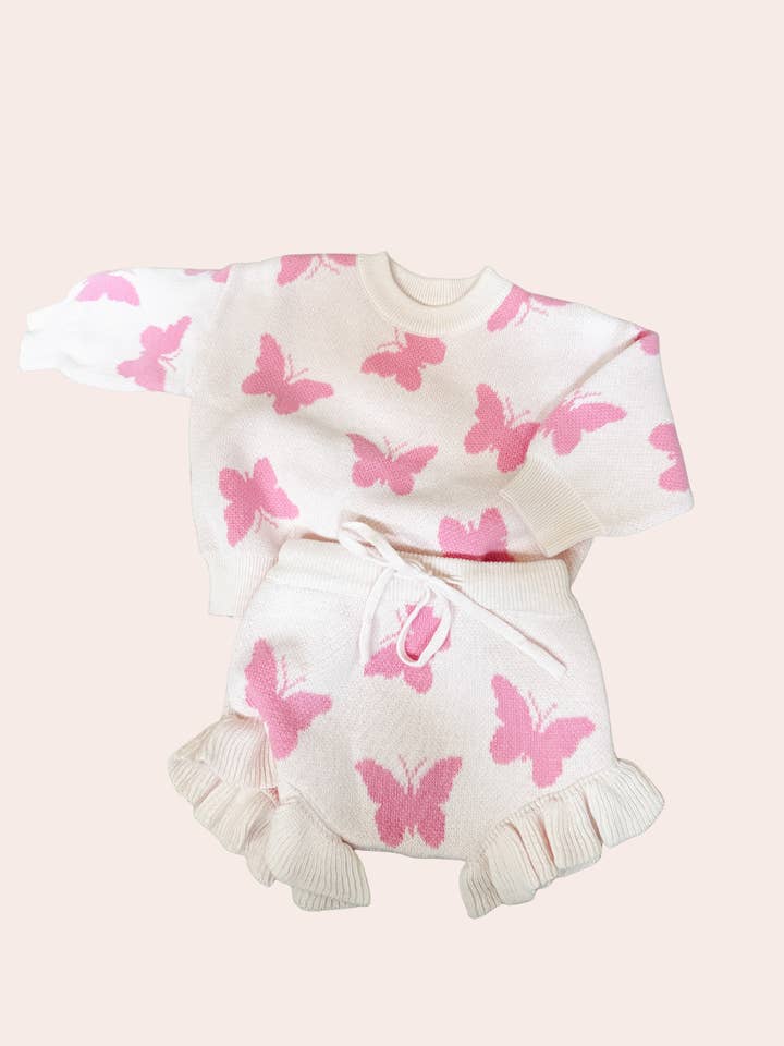 Brave Little Lamb the Label - Wholesale Knit Sweater - Baby - Flutter & Frill Sweater3