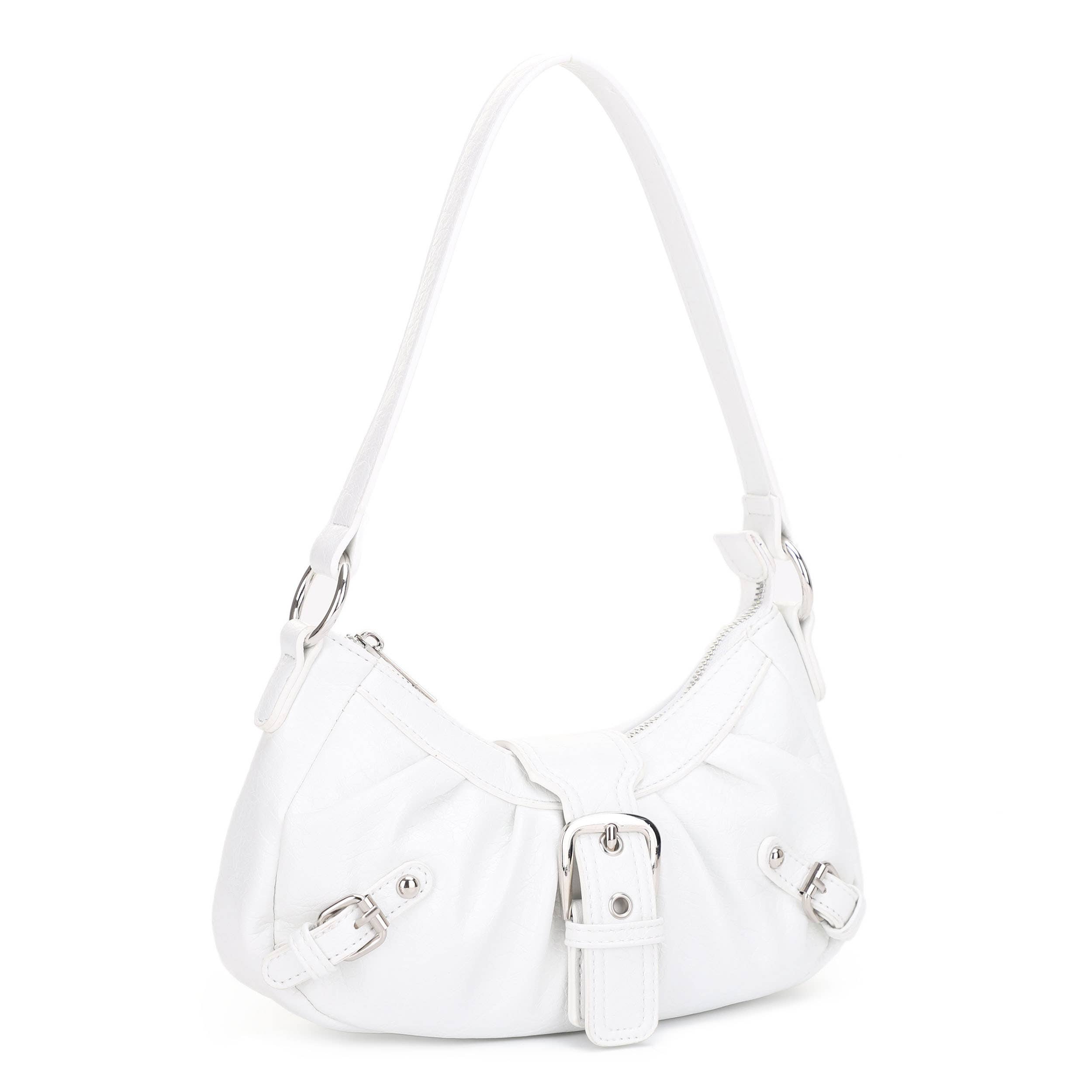 MiMi Wholesale - Vente Sac porté épaule – femme - Sac à bandoulière baguette à boucle grunge EJ602920