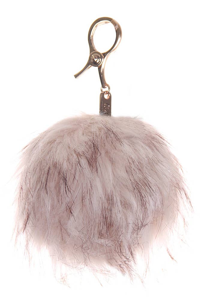 Hana – wholesale Keychain – Women's – C.C Fur Ball Bag Key Chain6
