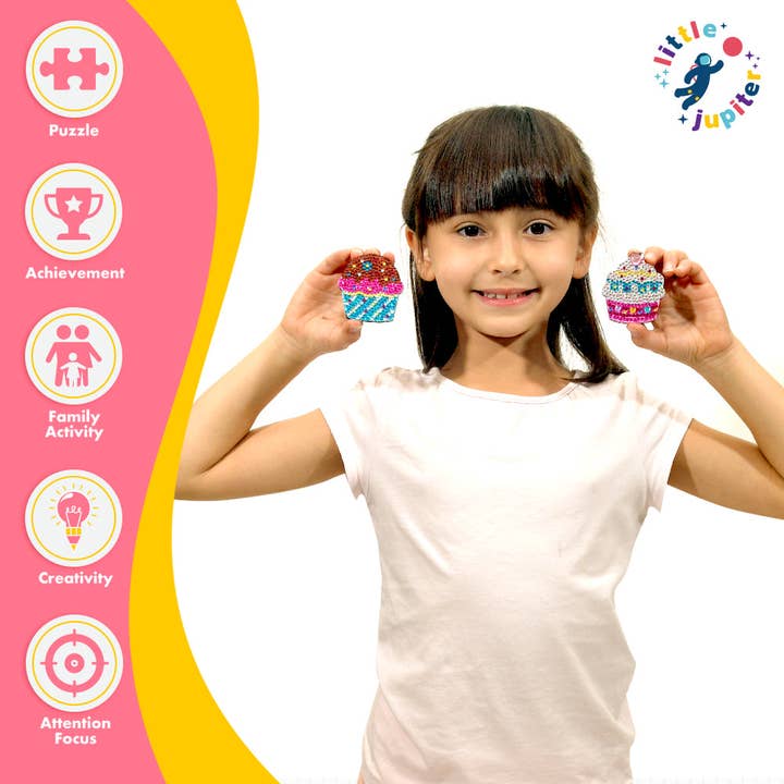 AYK Brand - Venta al por mayor Imanes - Juego de imanes para pintar con forma de unicornio/arcoíris y diamante helado, 16 unidades