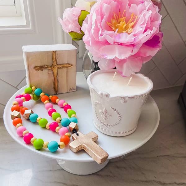 Lanyard Lovebirds - Wholesale Prayer Beads Necklace - Popsicle Version of Prayer Beads- Longer Version1