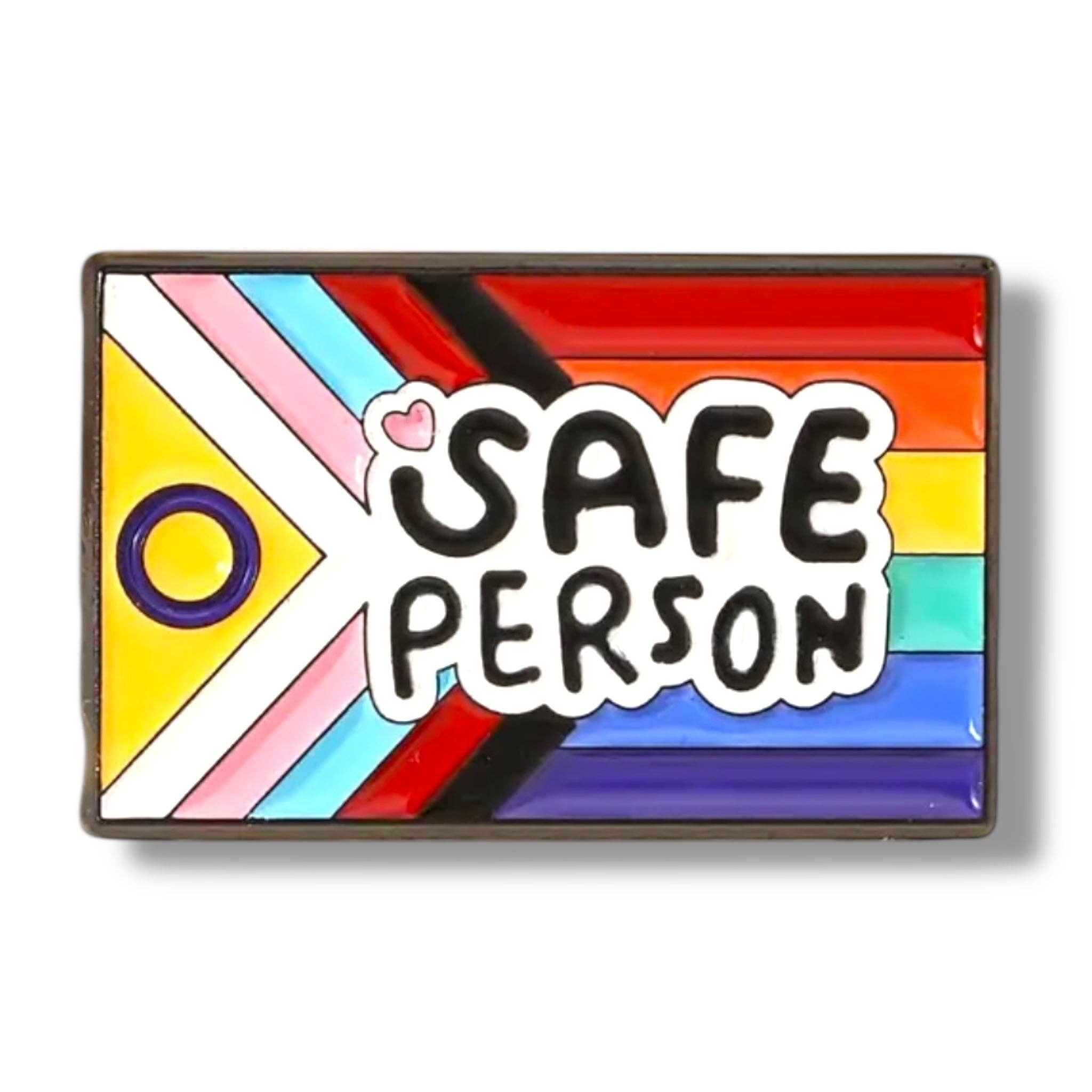 Kinky Pleasure - Wholesale Lapel Pin/Button - Kinky Pleasure - KPB059 - Badge / Pin - LGBTQ Plate Safe Person0