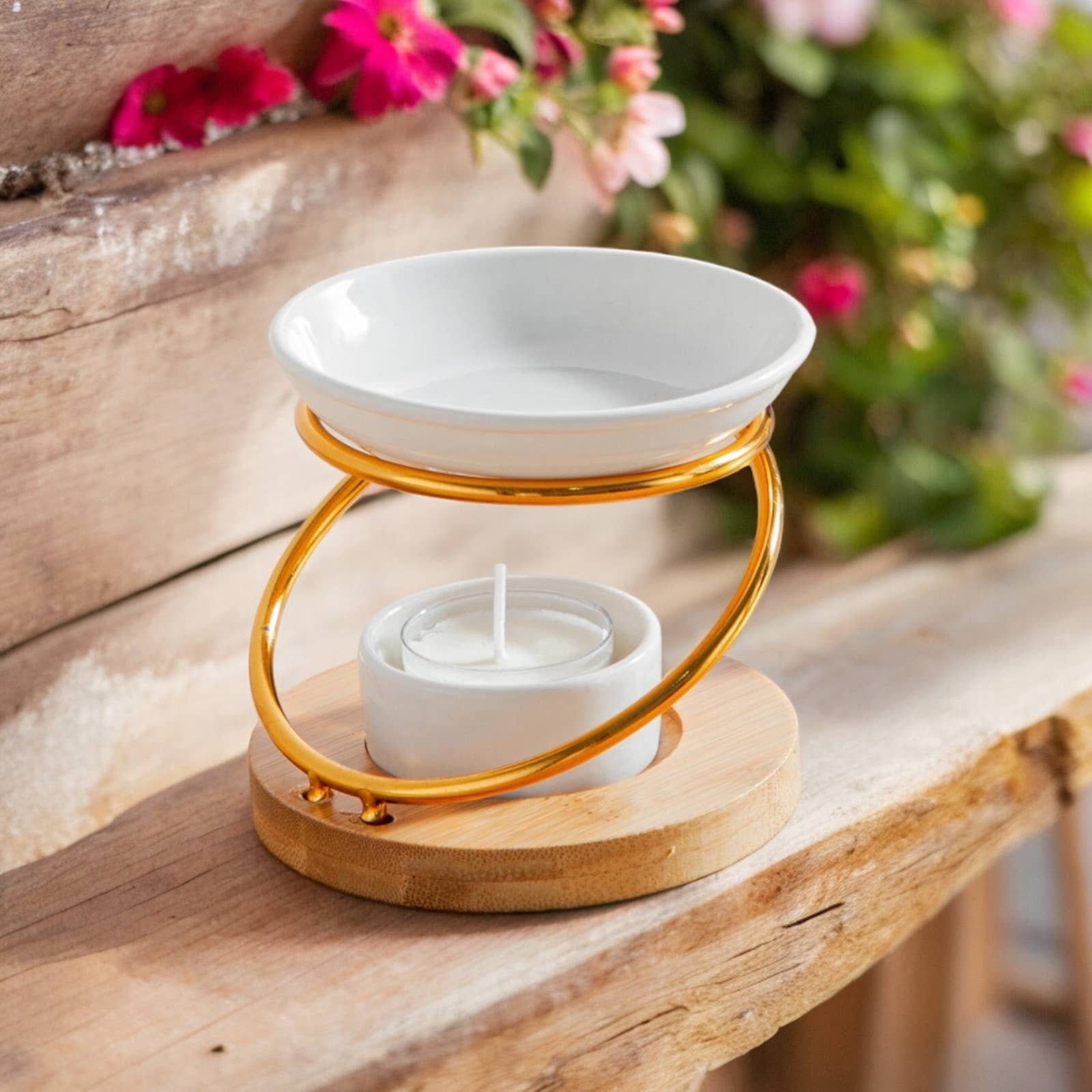 Zen'Arôme - Wholesale Oil Warmer - Hula scented wax warmer and scented melt - gift idea8