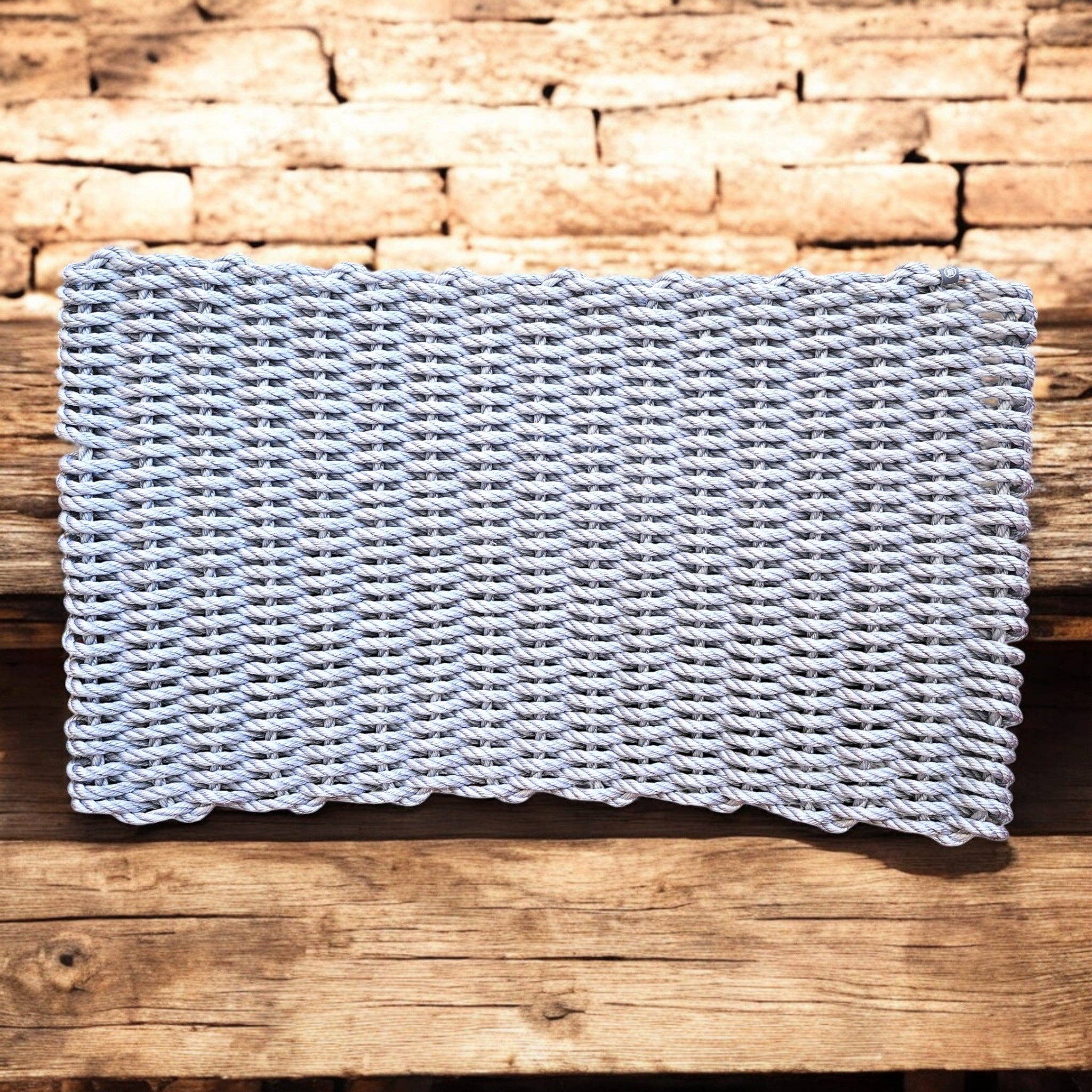 Maine Rope Mats - Wholesale Door Mat - 966 The "Original" Handcrafted Woven Maine Lobster Rope Door Mat, Solid Color Selections6