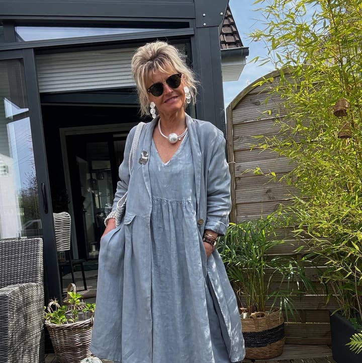 LINEN & COTTON HOUSE – wholesale Jacket – Women's – 1142 SPRING SUMMER CLOTHING LINEN JACKET51