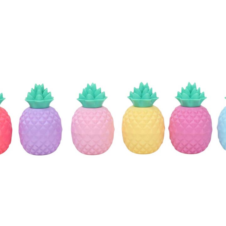 ASSORTED Pineapple Lip Balm LB4319-1 (24PC) for wholesale on Faire14