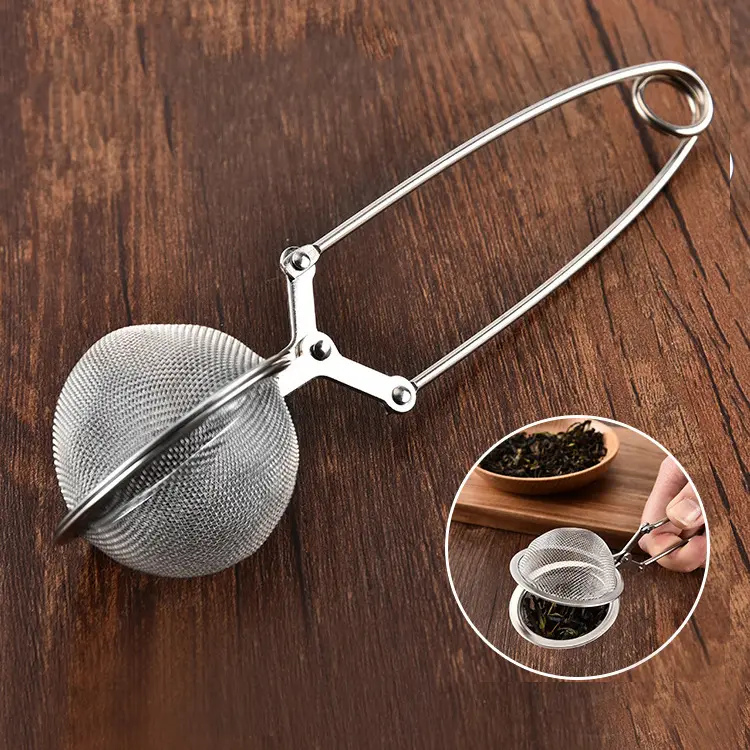 Sostraw & SmartThings - Wholesale Tea Strainer/Infuser - Tea Ball Infuser with Handle - 4 colors7