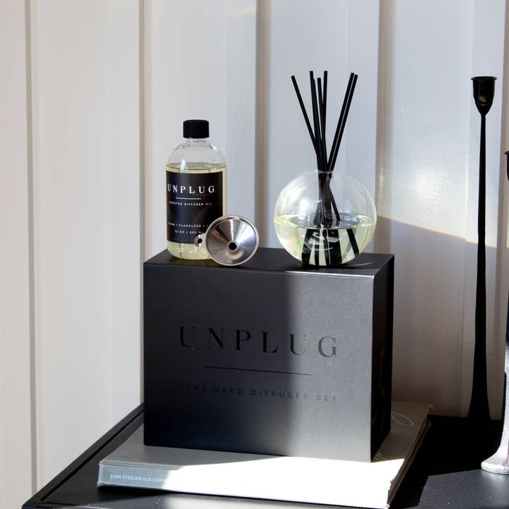 Unplug Soy Candles - Wholesale Reed Diffuser - Luxe Reed Diffuser I Oil Diffuser Set5