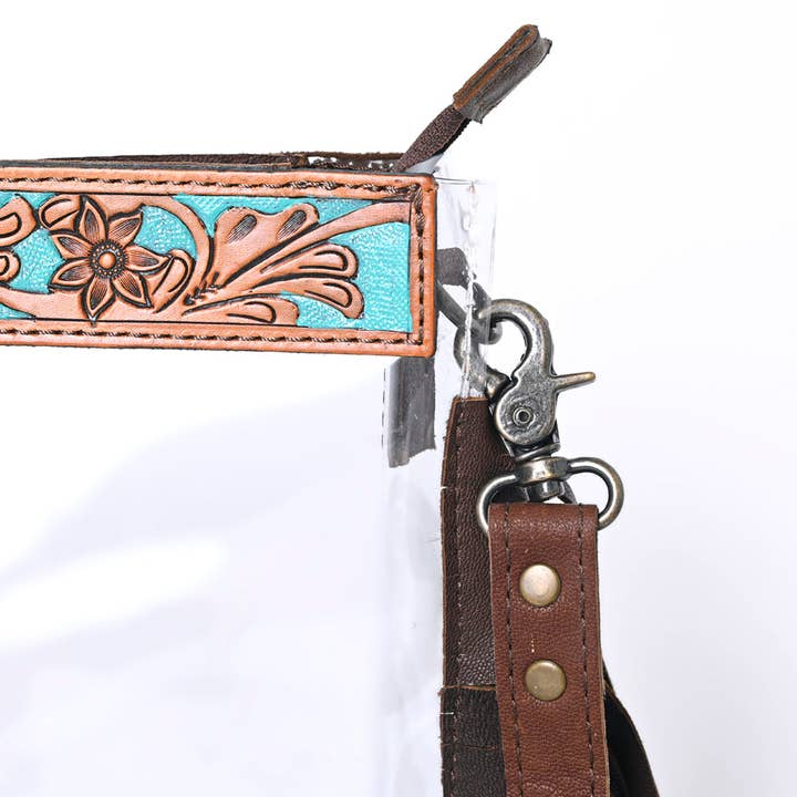 LS Western - Wholesale Crossbody bag – Women's - KBG277 Clear Bag Genuine Leather women bag western Bag2