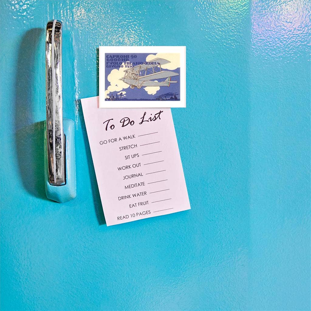 Found Image Press - Vente Aimants - Magnet AV-443 Biplan Italien Précoce1