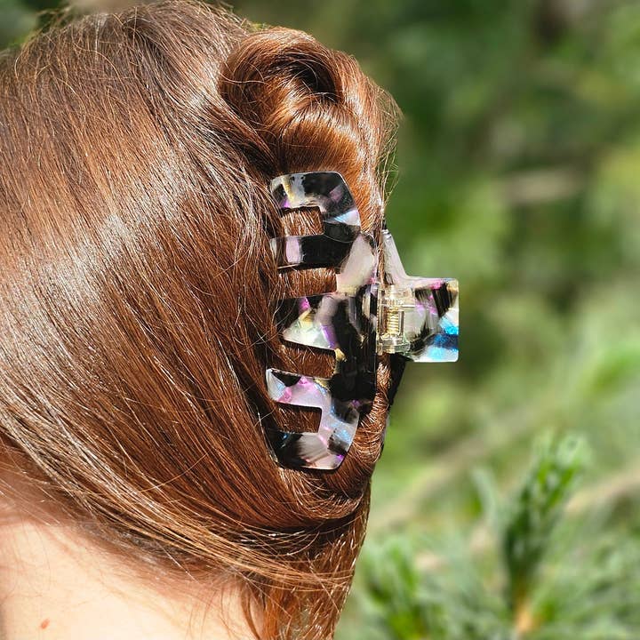 Spiffy & Splendid - Wholesale Hair Clip - Women's - Catherine Hair Claw - Midnight Opal // Clip, Fall9