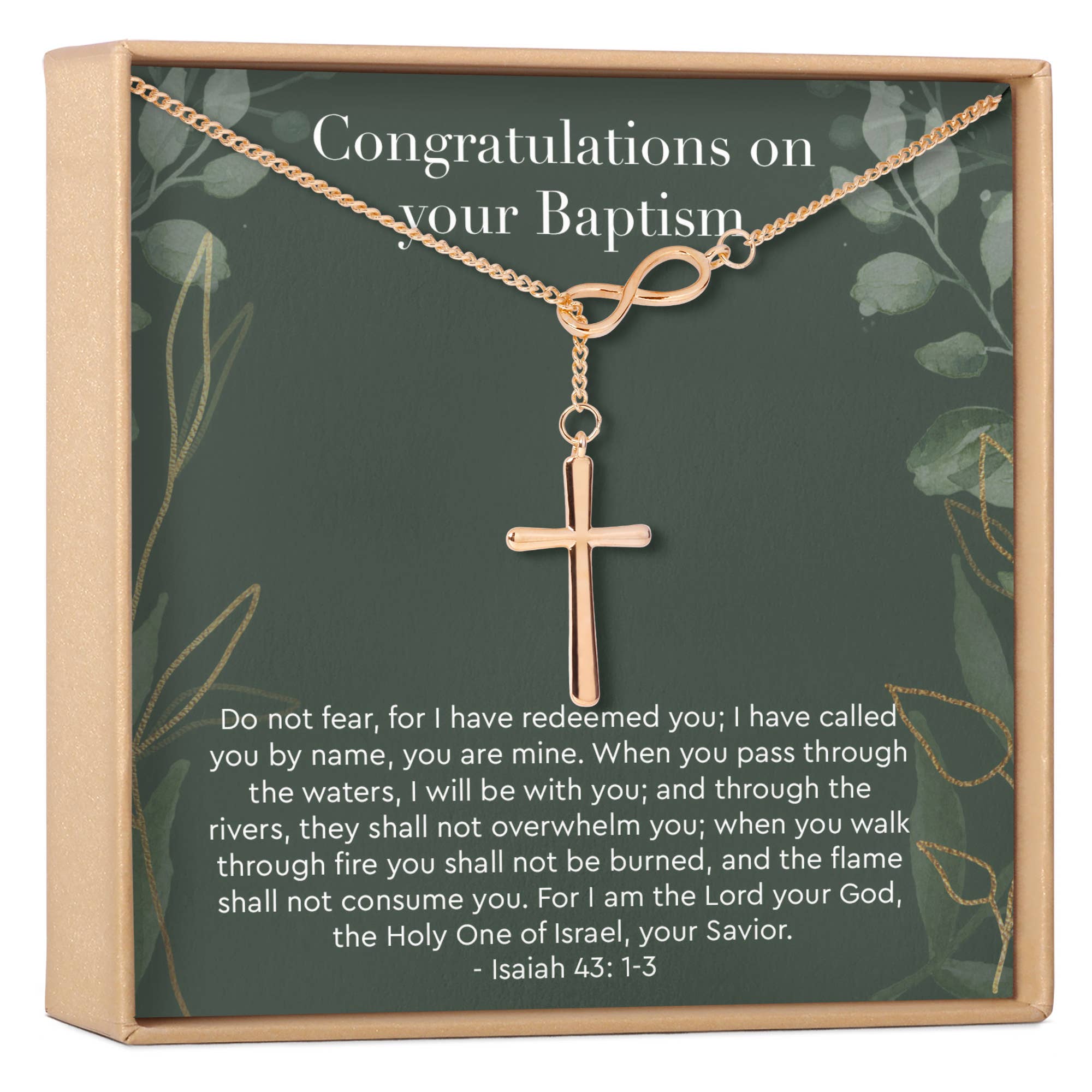 Dear Ava - Wholesale Pendant/Charm Necklace - Baptism Cross Necklace7