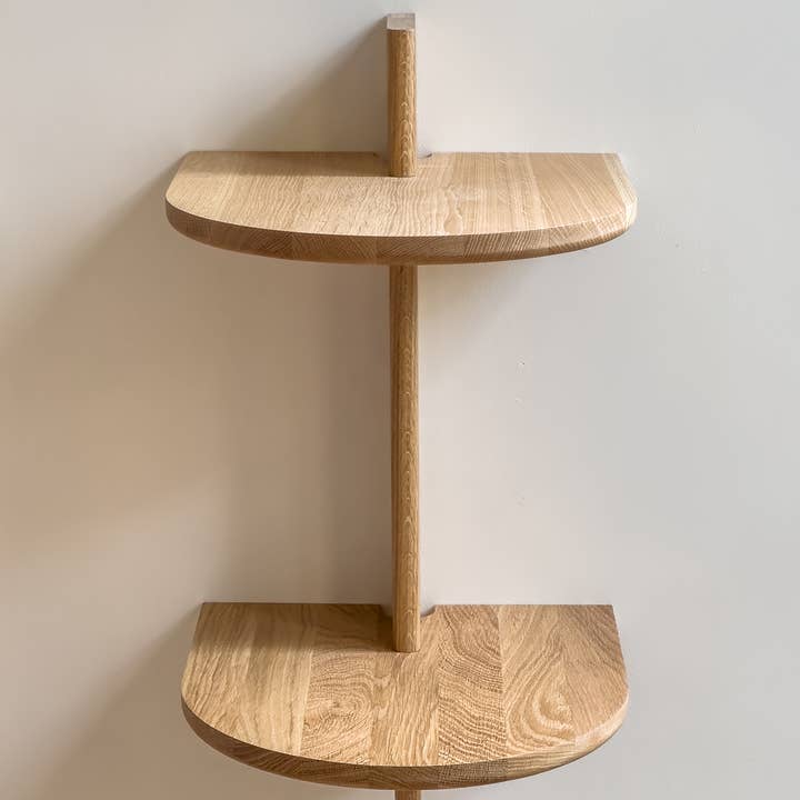 Reine Mère - Wholesale Side table - Morphée - Oak bedside shelf (made in France)9