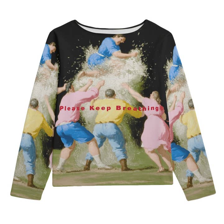 Manga larga con cuello de barco Uplift 310 g/m² para venta al por mayor de Delirium Dreaming