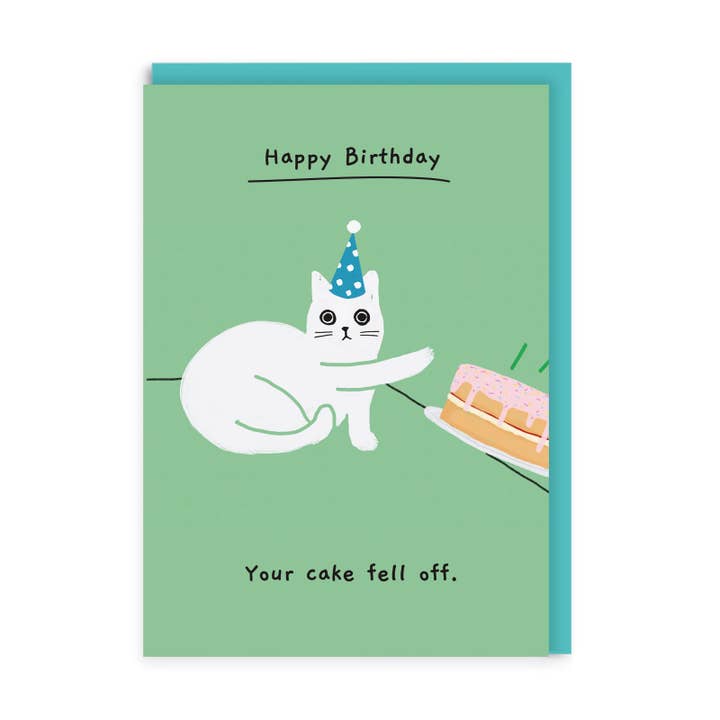Ohh Deer - Wholesale Birthday Card - Your Cake Fell Off Greeting Card