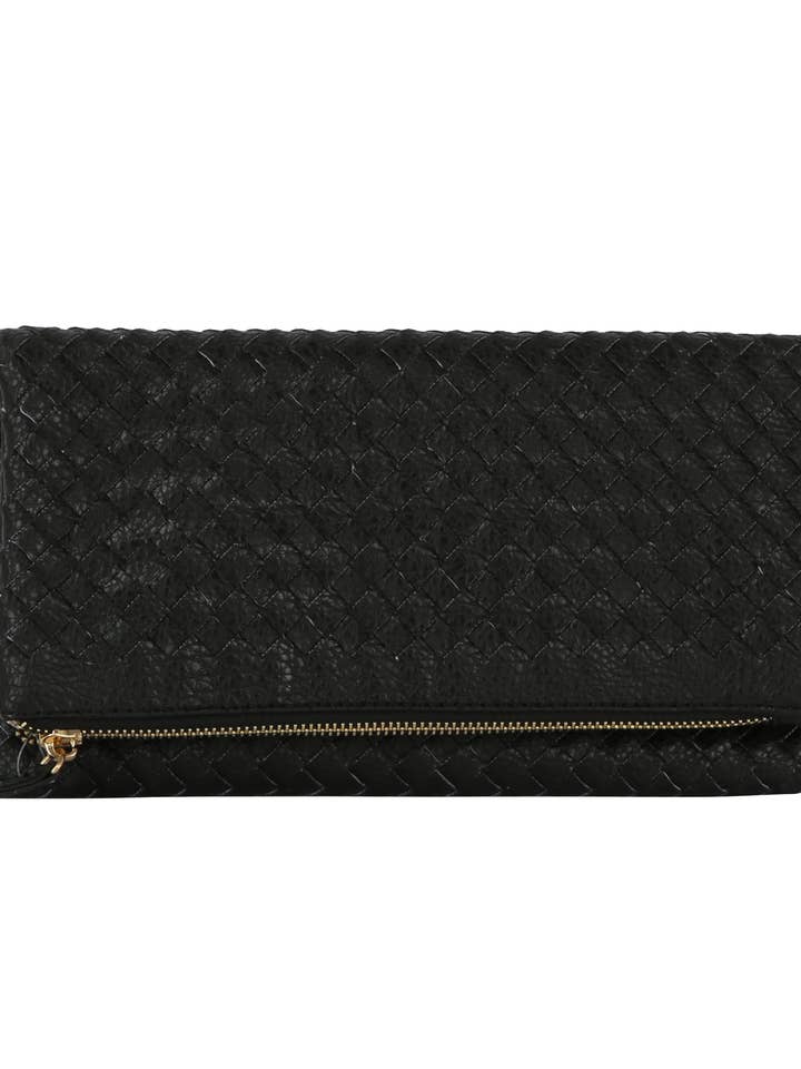 ecostitch vævet foldet clutch Crossbody-taske for engroshandel hos HR CORP
