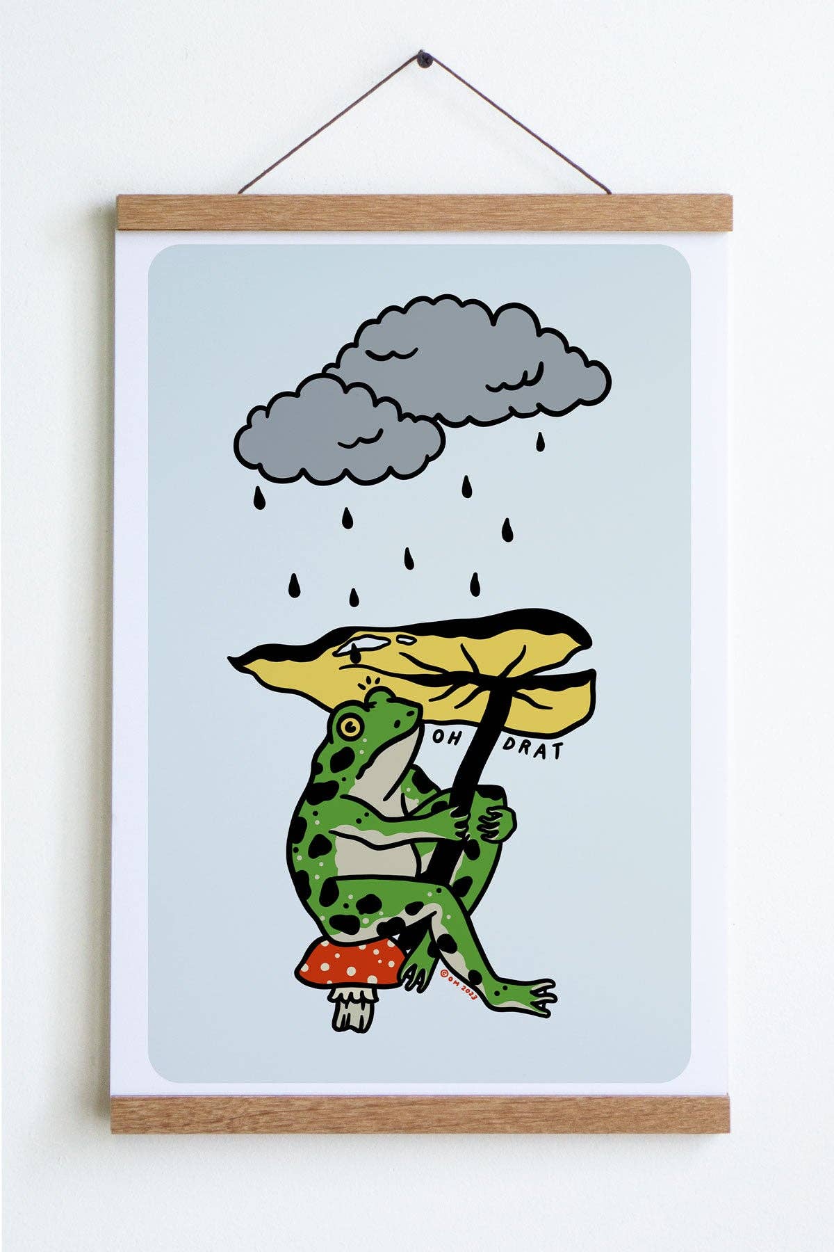 Stay Home Club - Wholesale Art Print - Leaf Umbrella Print3