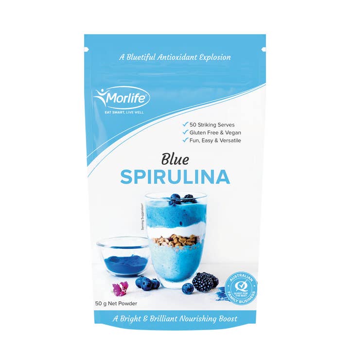 Blue Spirulina 50g for wholesale by Morlife