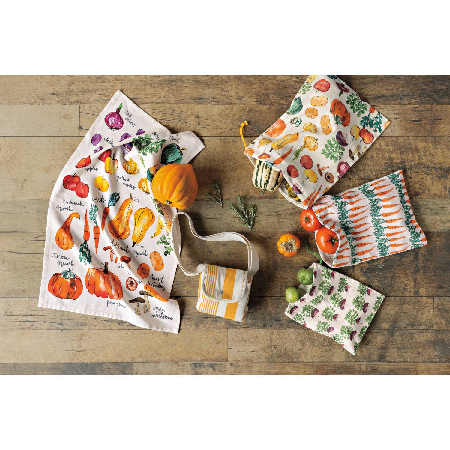 Now Designs by Danica - Wholesale Grocery/Shopping Bag - Veggie Stand Produce Bags Set of 31