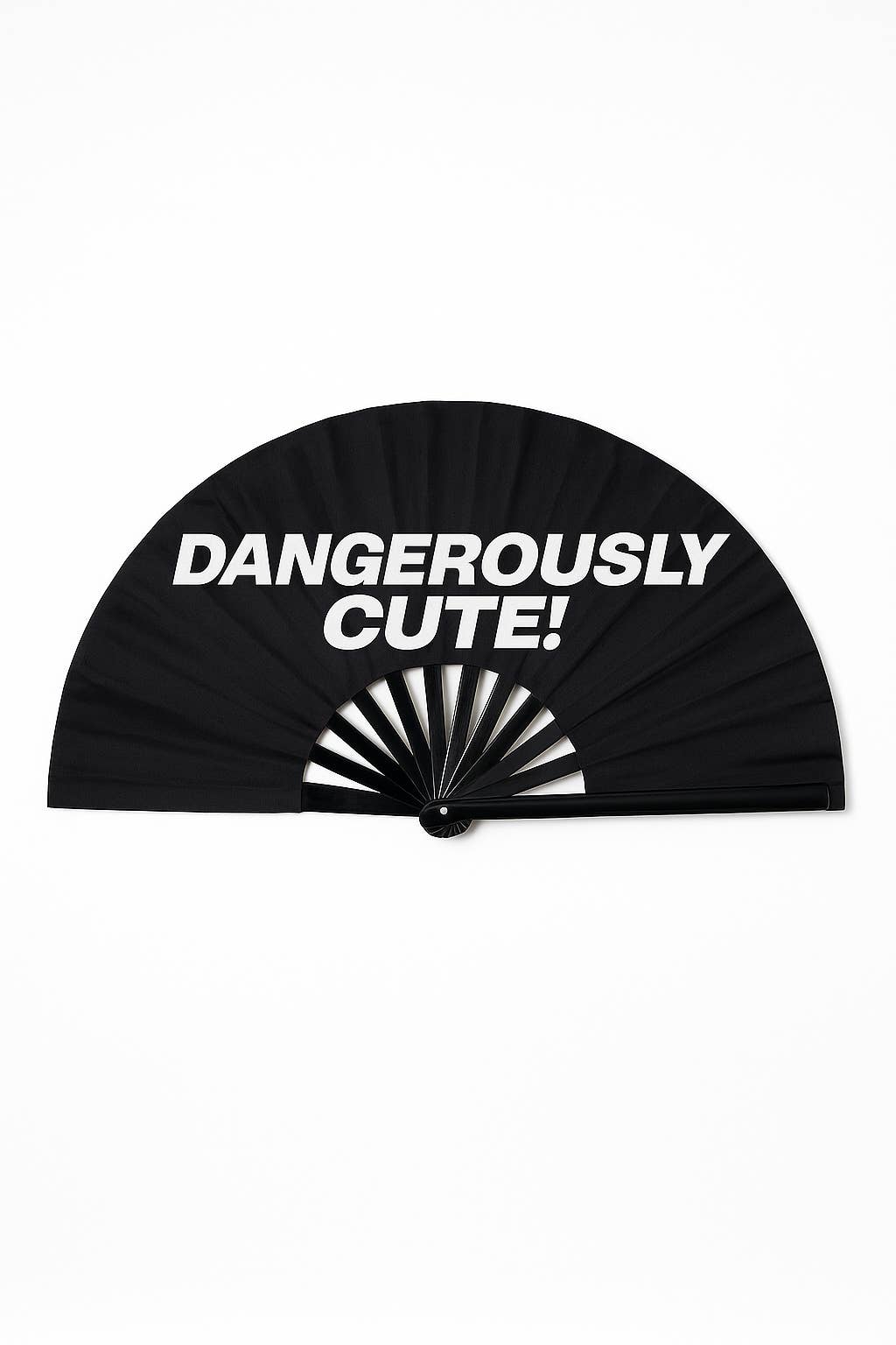 That Gay Creation – wholesale Handheld folding fan – Dangerously cute Large Clacking Fan, club accessory