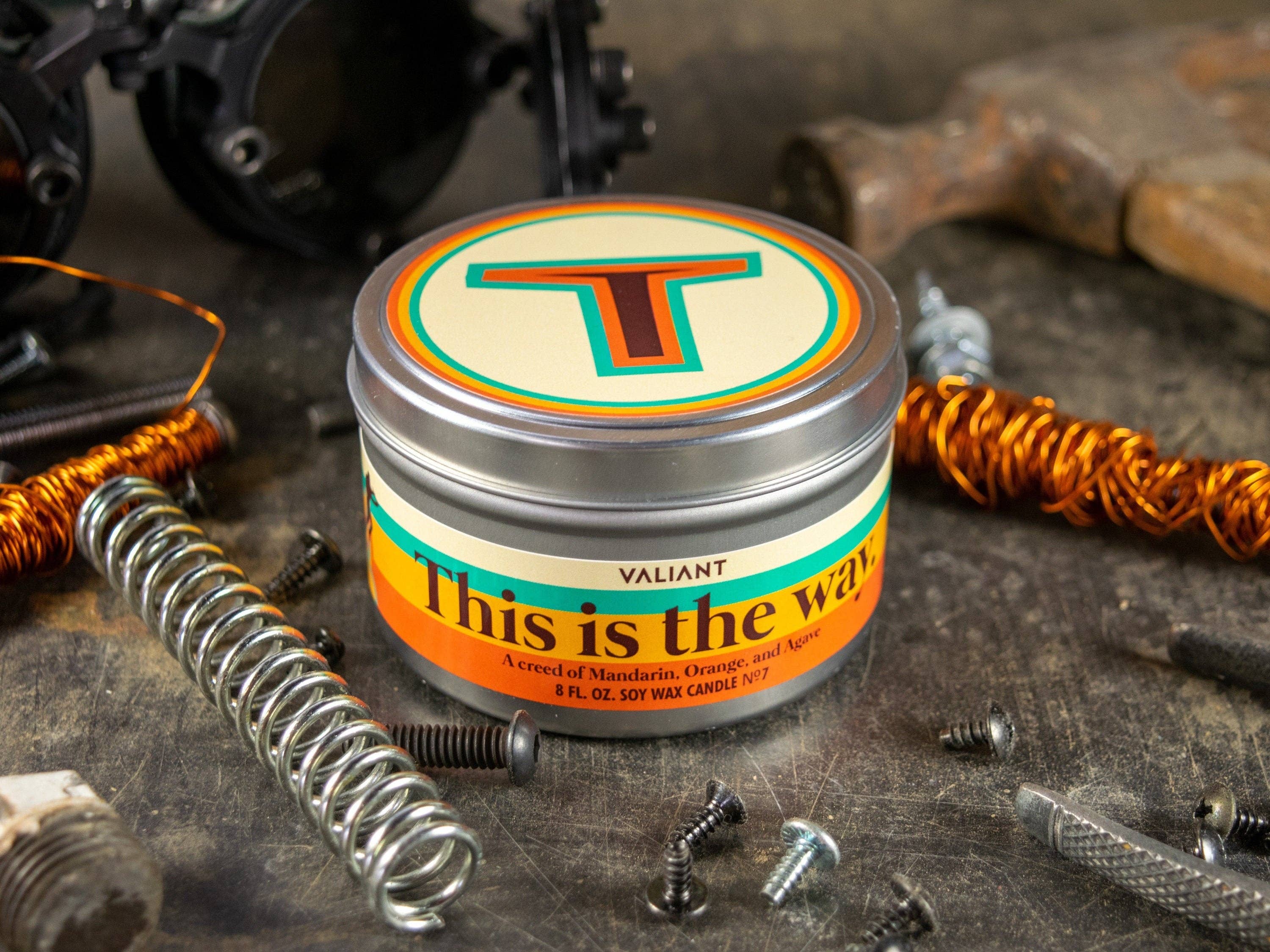 We Geek Together - Wholesale Travel Candles - This is the Way Candle5