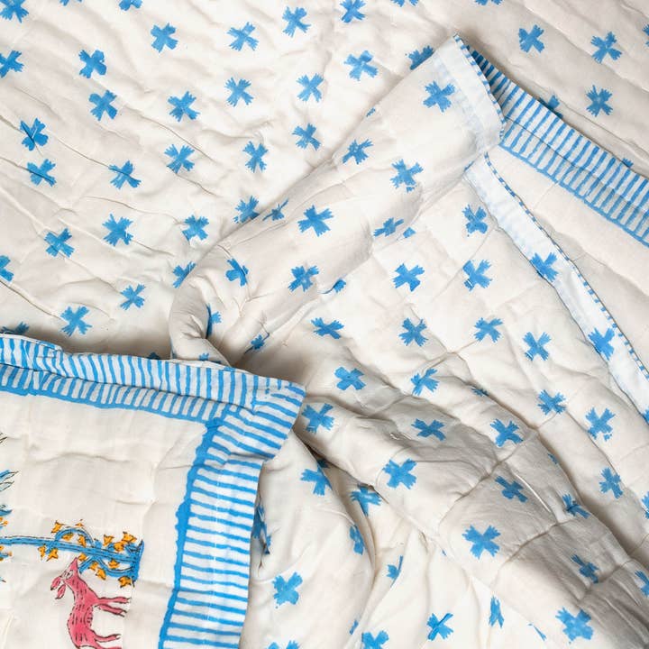 kikooni - Wholesale Bedding Blanket - Kids & Baby - small padded bedspread “my DEER”5