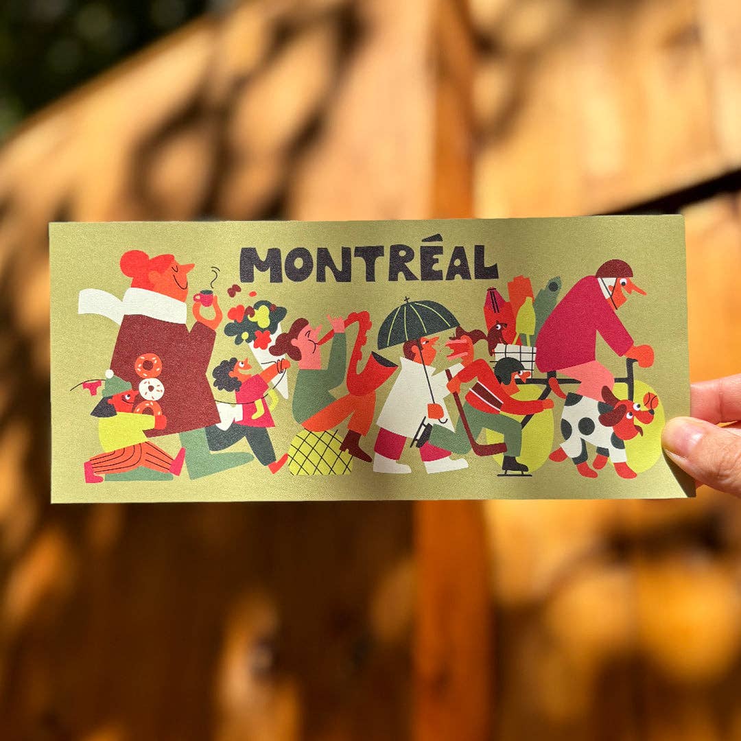 Paperole - Wholesale Postcard - MONTRÉAL - FOUR SEASONS — Postcard1