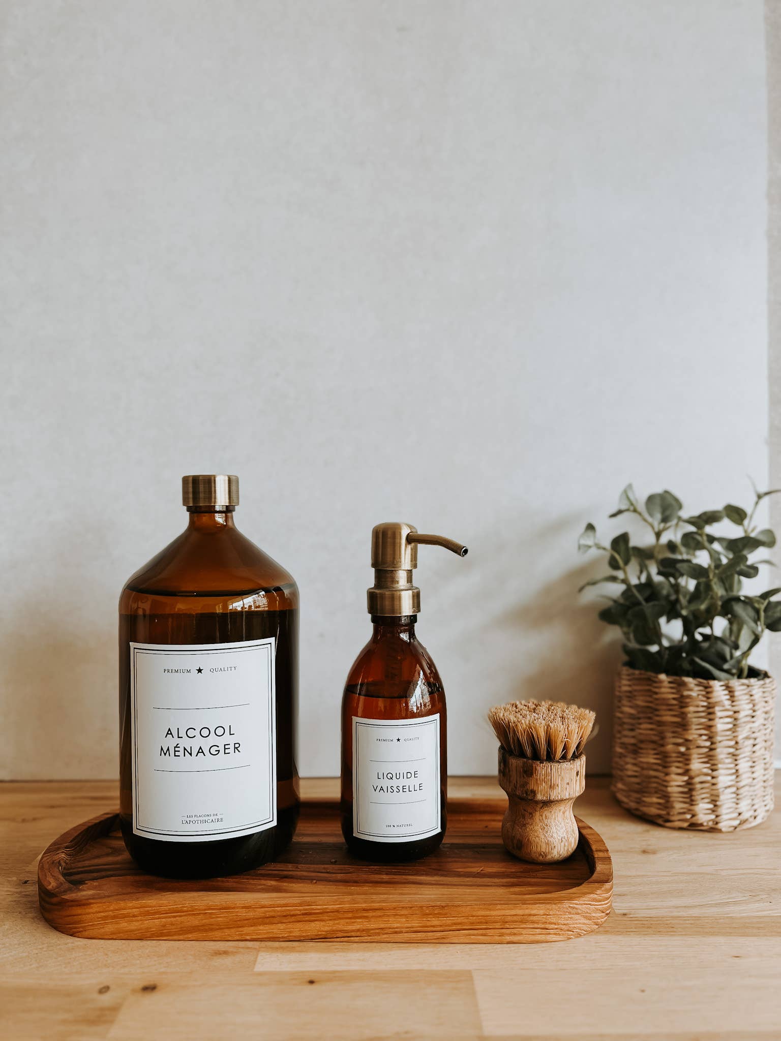 Les Flacons de l’Apothicaire - Vendita all'ingrosso Dispenser per sapone - Flacone ambra per detersivo per piatti2