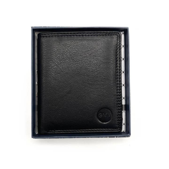 Suie Valentini srl - Wholesale Wallet - Men's - Genuine leather wallet, Brand GMV, art. GMV80-343