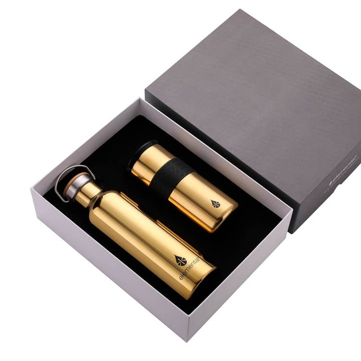 Conjunto de Oferta Clássico de Garrafa e Copo de Dois Peças por atacado de Elemental