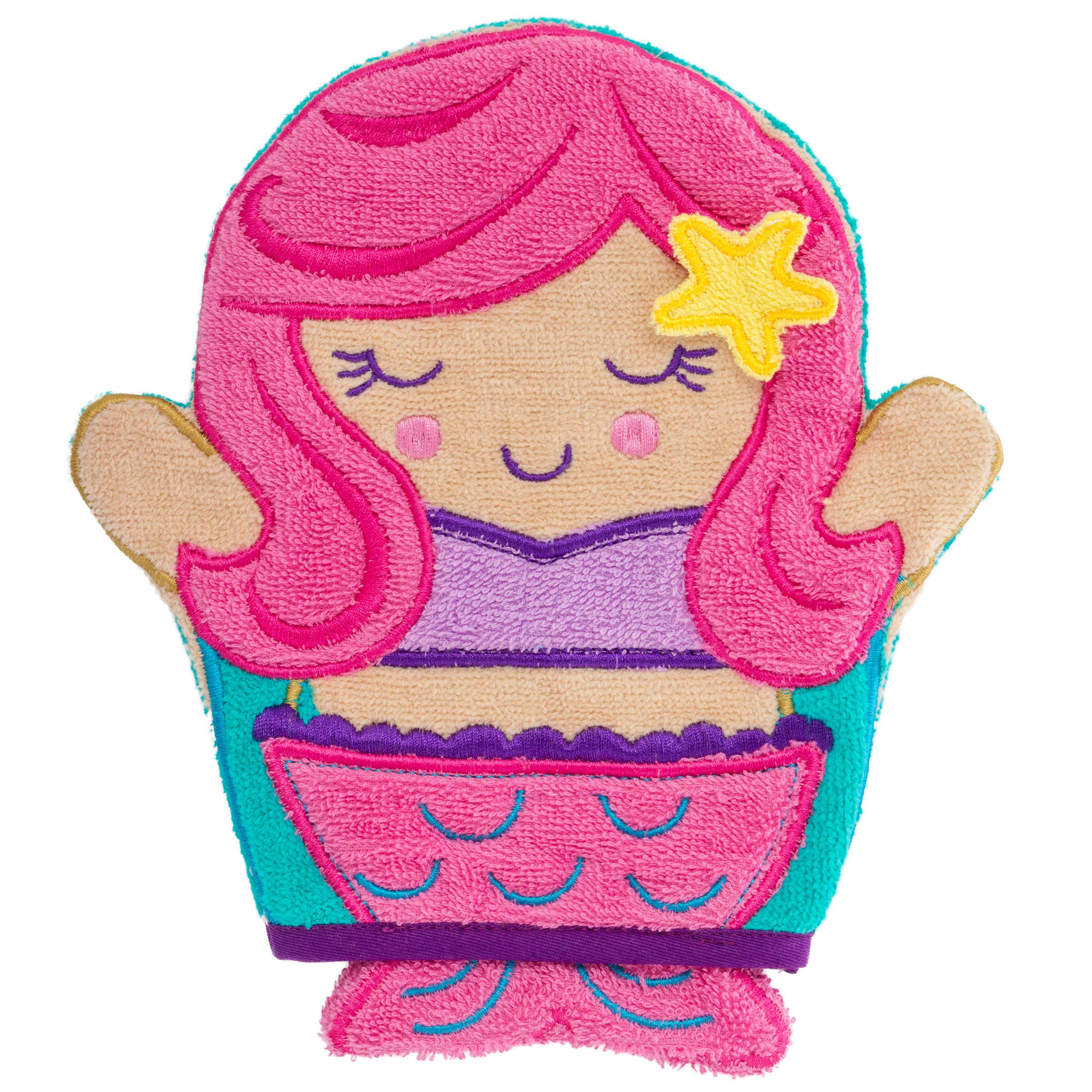 Stephen Joseph Gifts – wholesale Bath toy – Baby – Kids' Colorful 100% Cotton Bath Mitt2