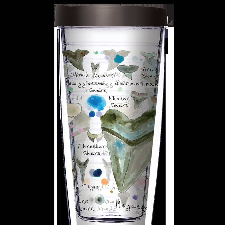 Shark Names Tumbler for wholesale by FREEHEART