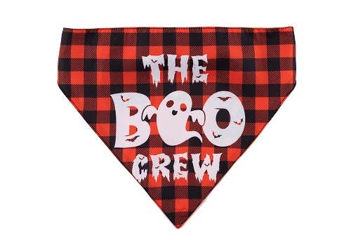 Barker's Bowtique - Vente Bandana – chien - Bandana Boo Halloween2