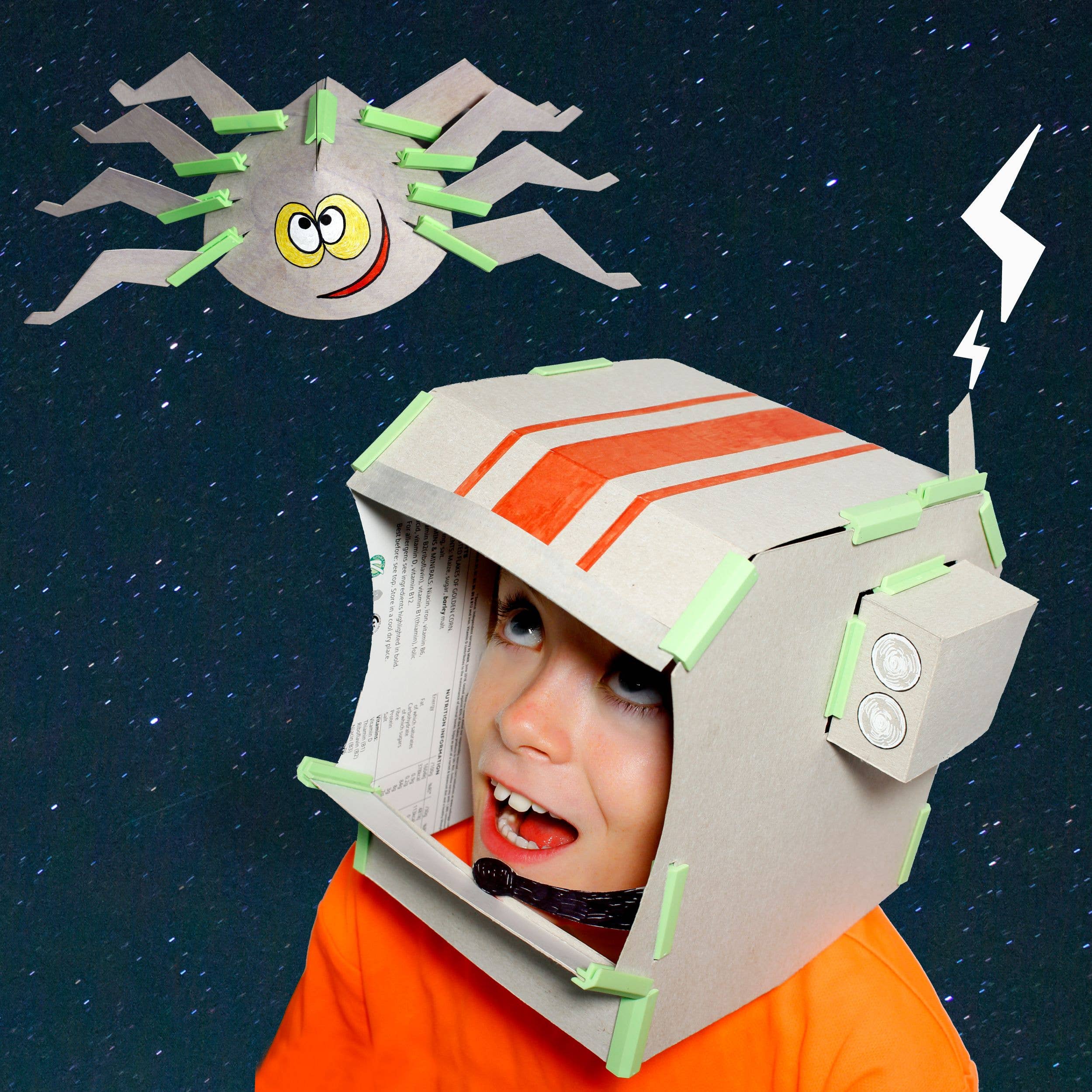 Planet JUNKO - Vente Kit de bricolage – enfant - Livre de créations Epic Cereal Box avec JUNKO ajouté6