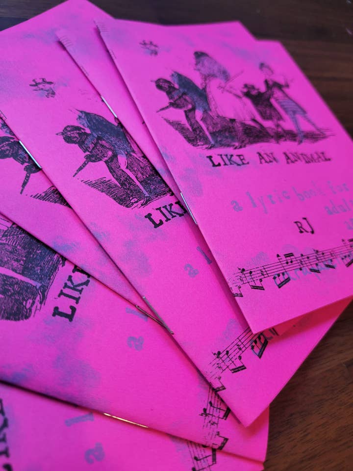 Like an Animal Zine for wholesale by Hammer & Hemlock