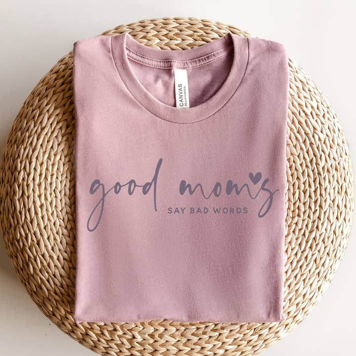 Le buone mamme dicono cattive parole tee per la vendita all'ingrosso da parte di Woobie Beans Jewelry, Gifts & Apparel