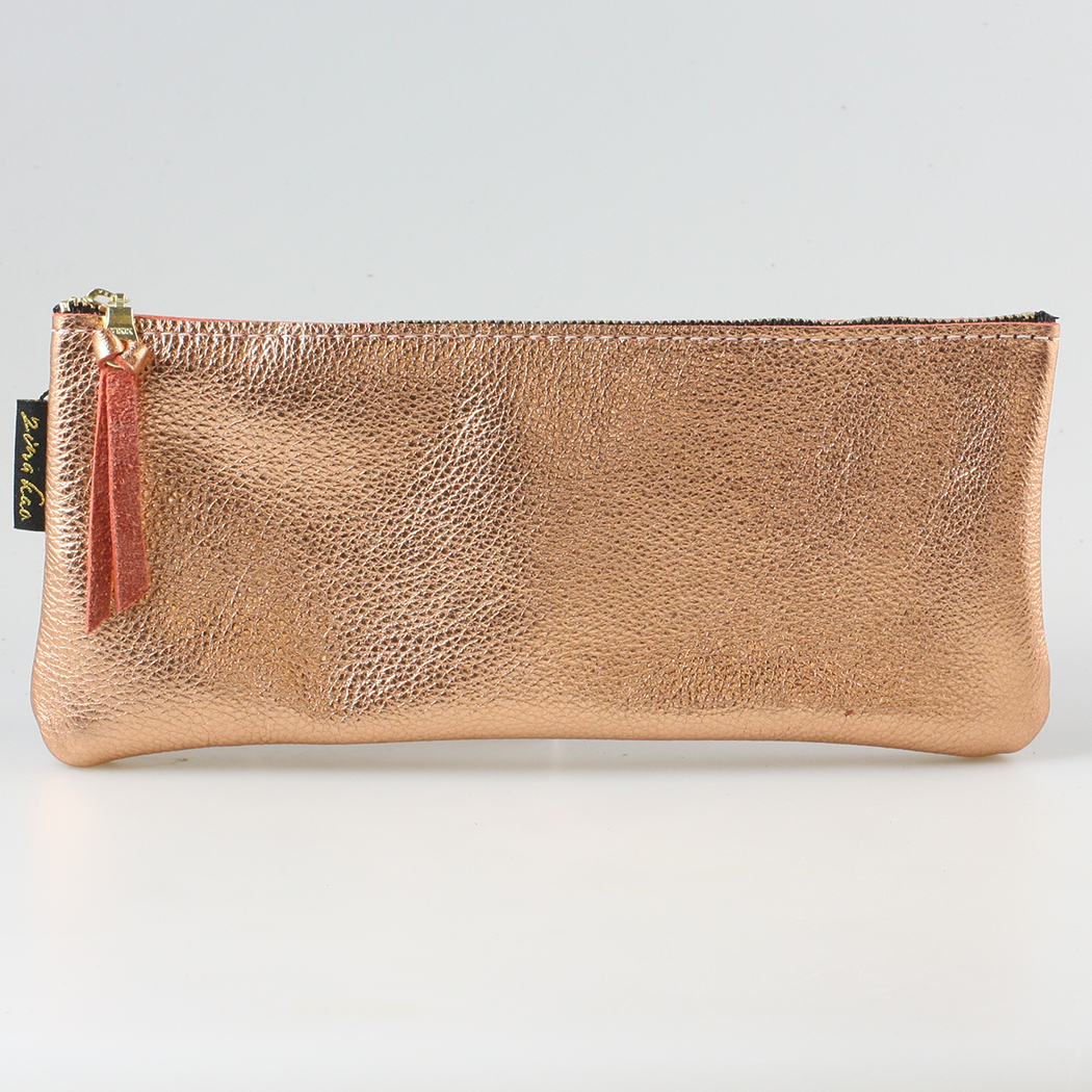 Zina Kao Exclusives - Wholesale Pencil Case/Pouch - The Metallic Pencil Case: 2 sizes! (Dean & Grant)13