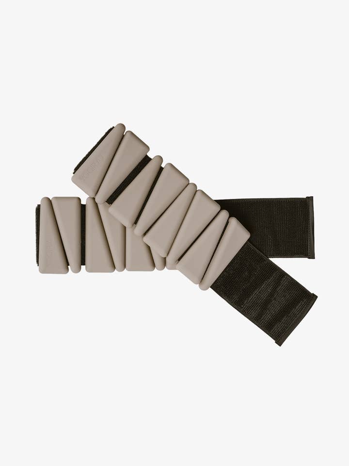 Viktmanschetter för fotled/handled, 0,9 kg, Hazel taupe – Yogiraj för wholesale av Yogiraj